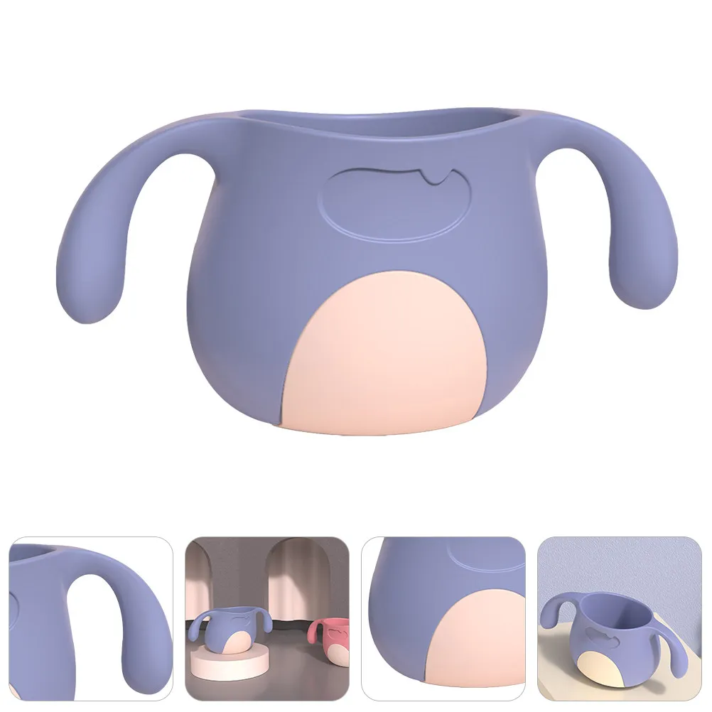 

Children Training Cup Silicone Baby Water Cup 200-300Ml Double Handles Anti-Fall Toddler Drinking Tool Baby Weaning Training