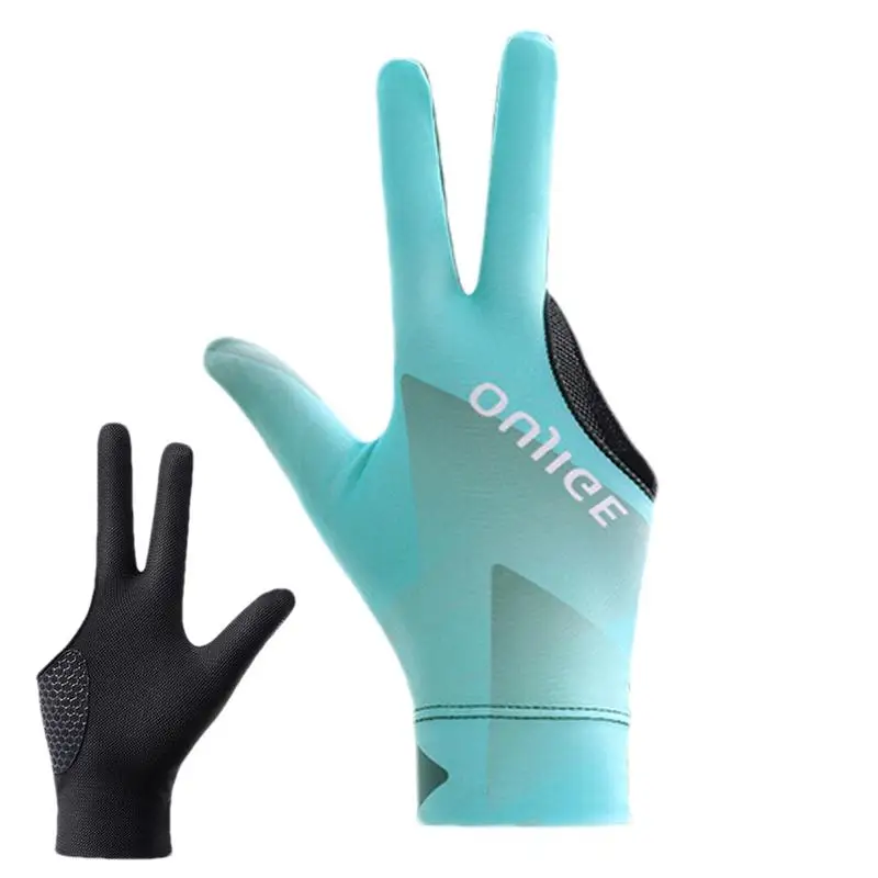 Unisex Pool Gloves Non-Slip Pool & Billiards Gloves Unisex Billiards Accessories Cue Action Gloves For Amateur Or Professional