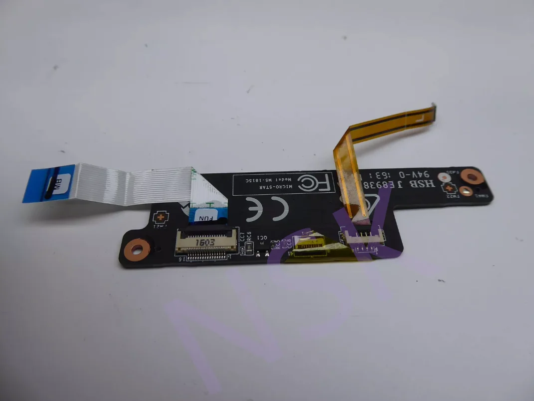 

Original MS-1815C FOR MSI GT83VR 6RE Powerbutton Media Board 100% TEST OK