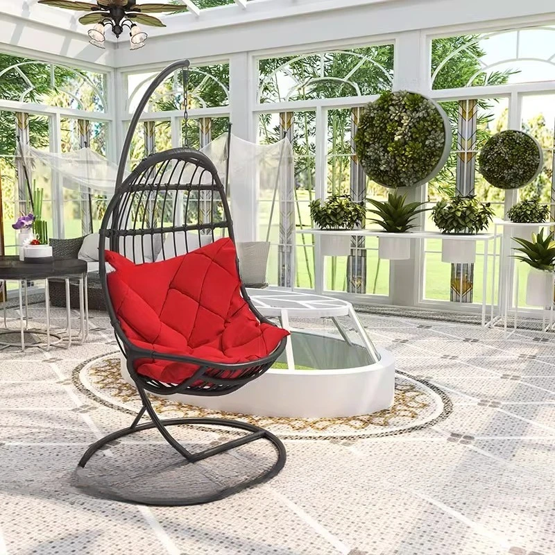 

Balcony Lazy Hanging Basket Rattan Chair Indoor Household Swing Hanging Basket Cradle Hammock Living Room Single Courtyard