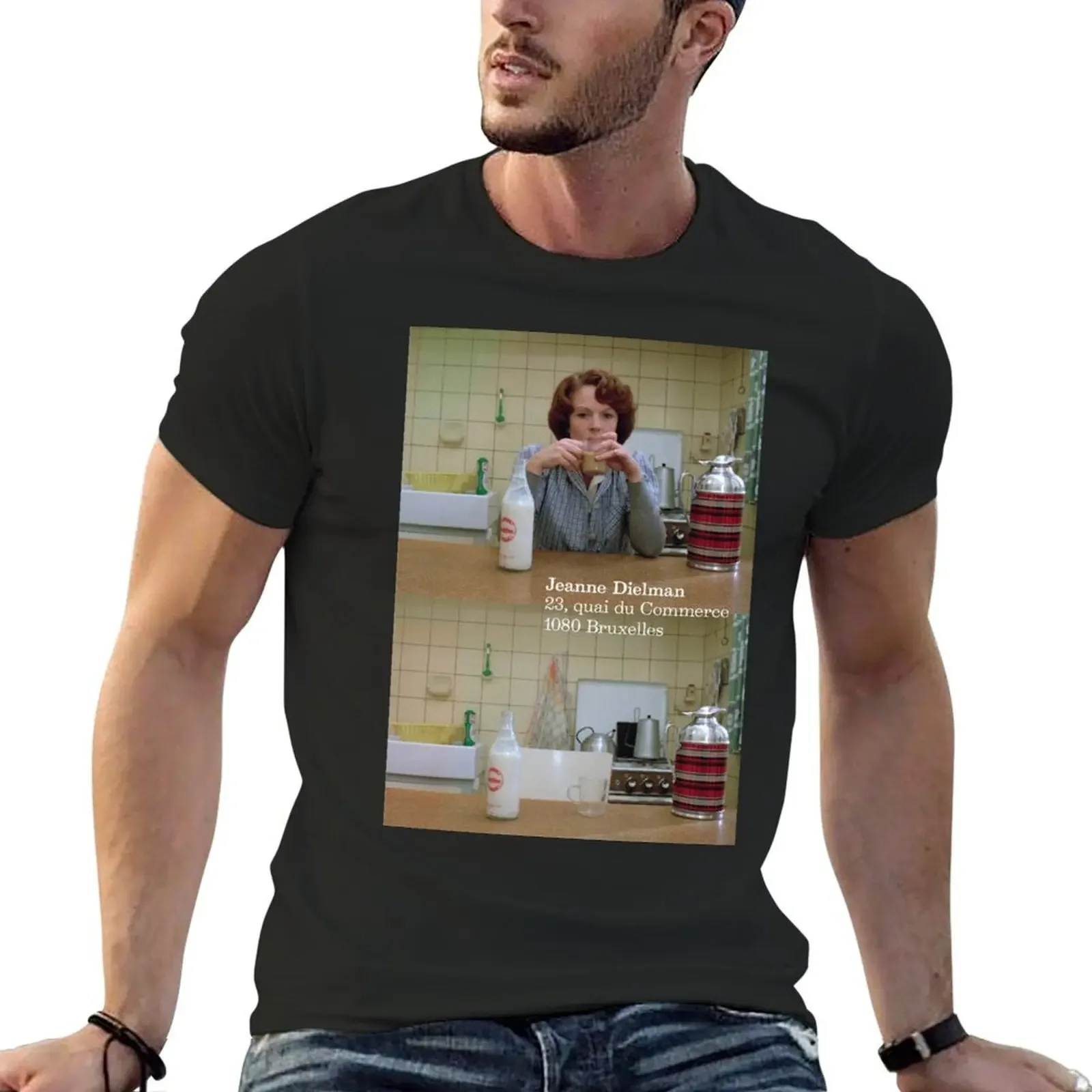 

Jeanne Dielman, 23, Quai du Commerce 1080 Bruxelles T-Shirt oversizeds anime plus sizes mens white t shirts