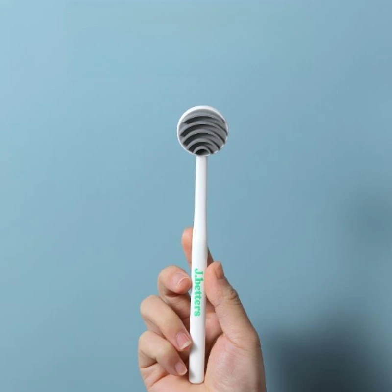 20Pcs Silicone Tongue Scraper Double Side Tongue Cleaner Brush Cleaning Coated Tongue Toothbrush Fresh Breath Oral Care Tools