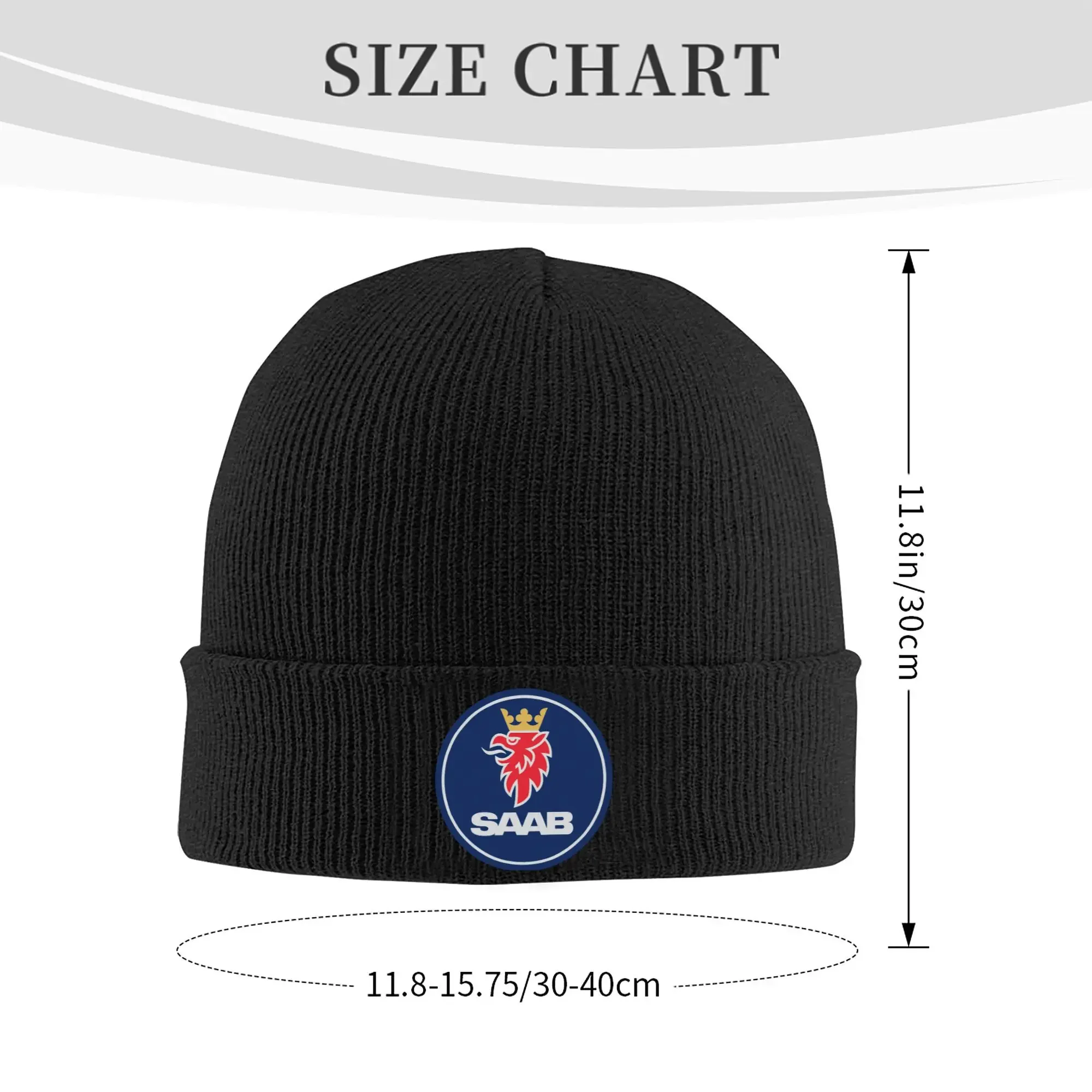 Custom Swedish Saabs Scanias Trucks Bonnet Hats  Street Knit Hat For Women Men Autumn Winter Warm  Skullies Beanies Caps