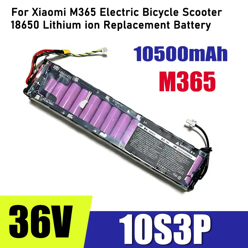 Replacement battery for Xiaomi M365 scooter and electric scooter, waterproof, Bluetooth communication, 36V lithium-ion battery