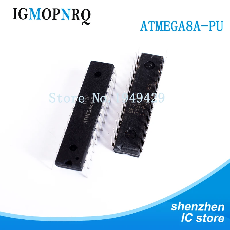 2PCS ATMEGA8A-PU AT… - image