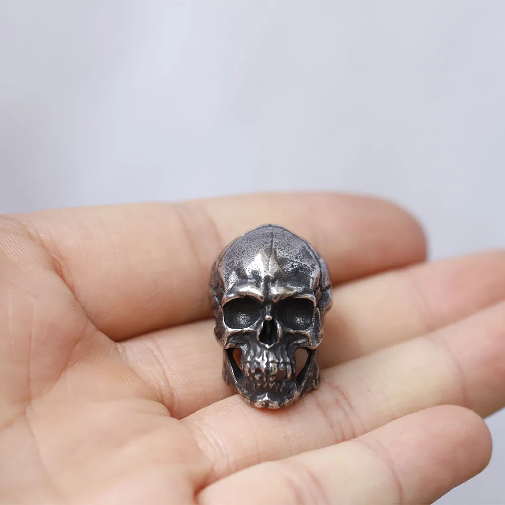 NEW Punk Skull Pendant Necklaces For Women Men Gothic Hip Hop Skull Skeleton Clavicle Necklace Halloween Jewelry Gifts