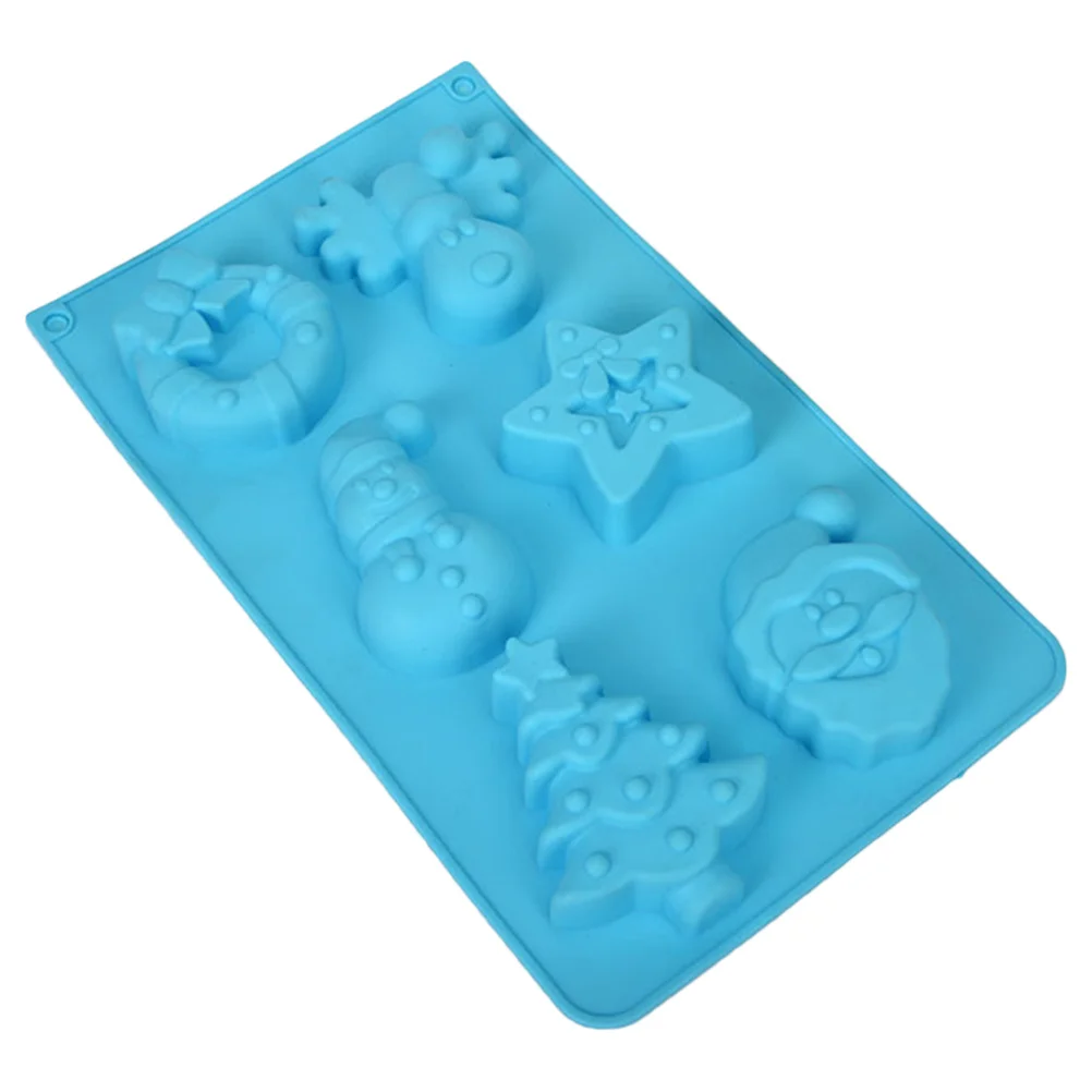 

1 шт., форма для выпечки «сделай сам», рождественская елка, силиконовая форма для торта для шоколадной помадки, желе, пудинга, кухонная утварь