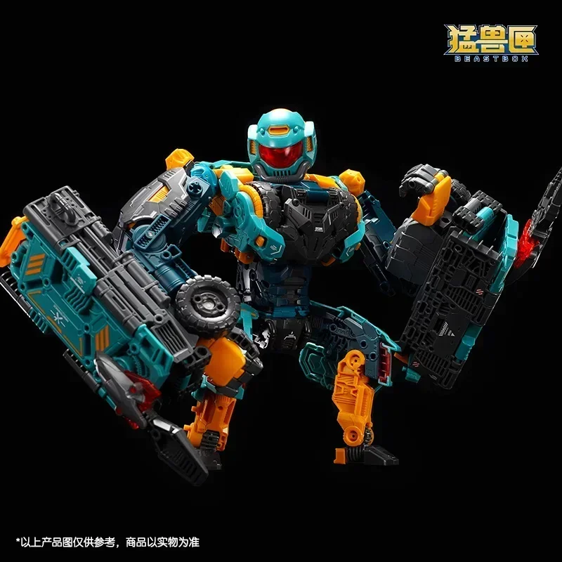 52TOYS BEASTDRIVE BD-13 CYCLOPS, Assemble Robot, Converting in Giants and Trucks, Action Figure, Collectible Toys Gifts