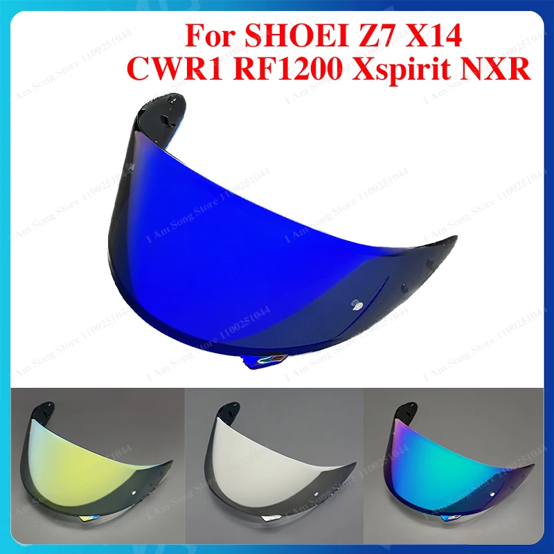 

Линзы для мотоциклетных шлемов SHOEI Z7, X14, CWR1, RF1200, Xspirit, NXR: сменные визоры с защитой от УФ-излучения, пыле- и ветрозащитой