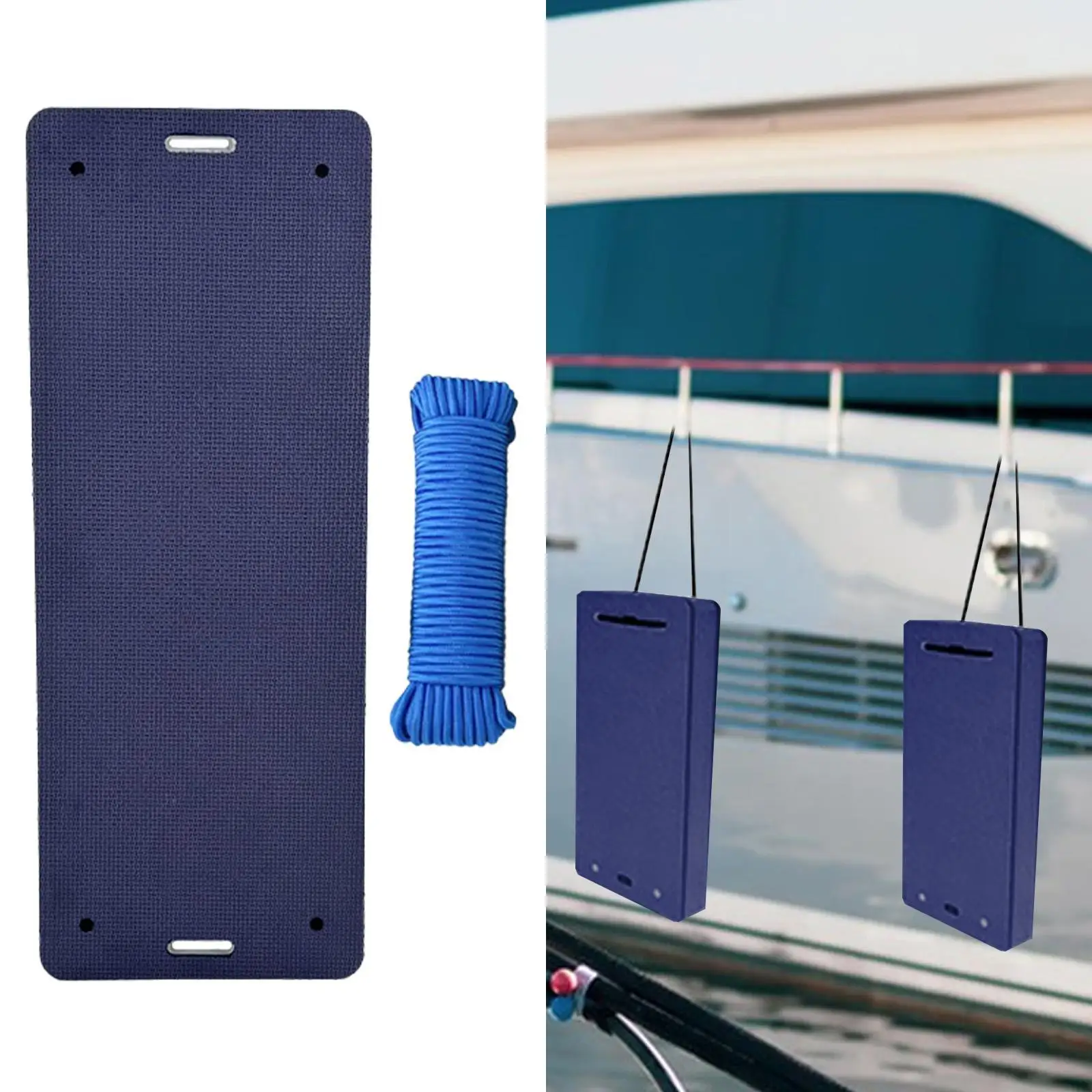 Portable EVA Boat Fender Dock Protector Guard Mat Buoy Accessories for Pontoon Boats Safe Docking