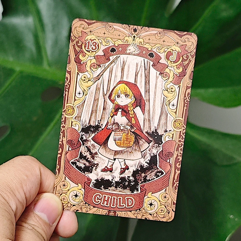 

42 Pcs Rana System Cartoon Lenormand Cards Fairy Tale Dream Lenormand Deck 10*6cm