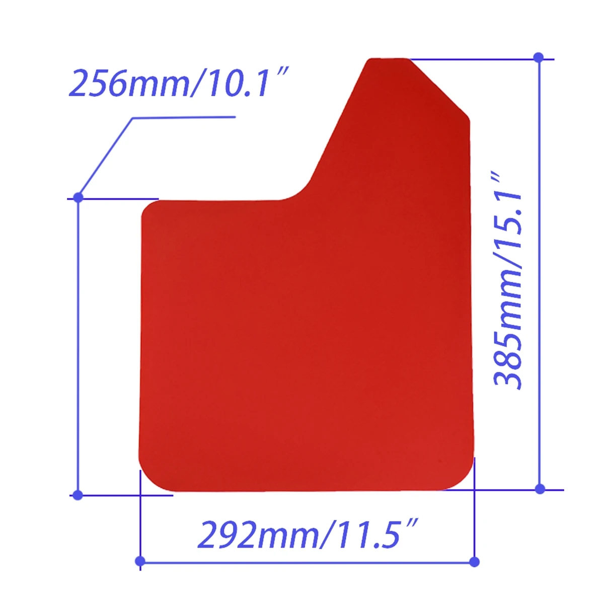 Red Mudflaps Mud Flaps Splash Guards Mudguard For Ford Fiesta ST ST150 ST180 ST200 ST-LINE Line 500 ST500 Zetec S Ghia XR4 RS