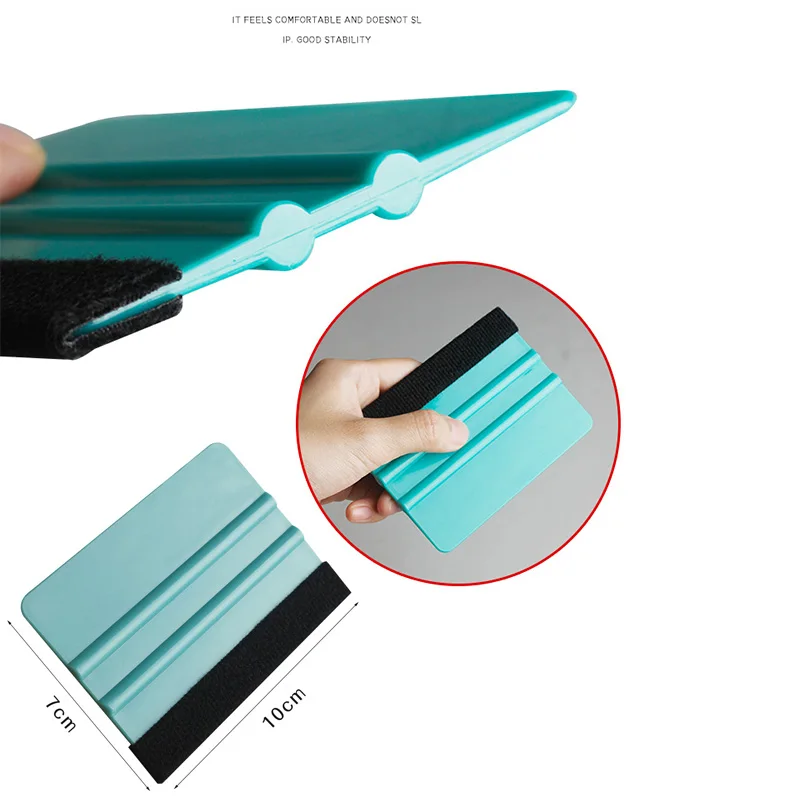 Car Film Wrap Tool Kit Vinyl Spatula Vinyl Scraper Cutter for Vehicle Window Tint Car Accessories Wrapping Tools Squeegee Set