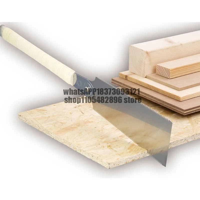 Double-edged hardwood saw mortise and tenon sawing woodworking double-sided hand saw