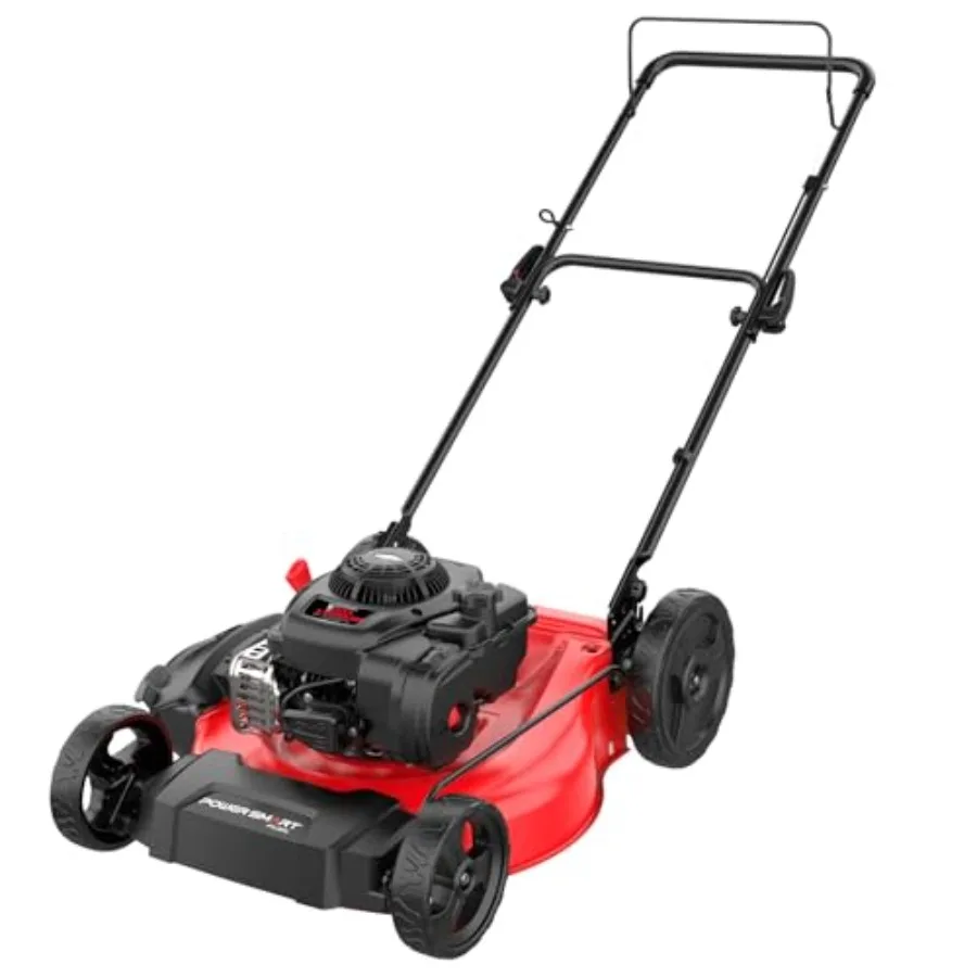 

21 дюйм. Газонокосилка с двигателем Briggs and Stratton E300 объемом 125 куб. см, 2-в-1, с функциями мульчирования и бокового выброса травы
