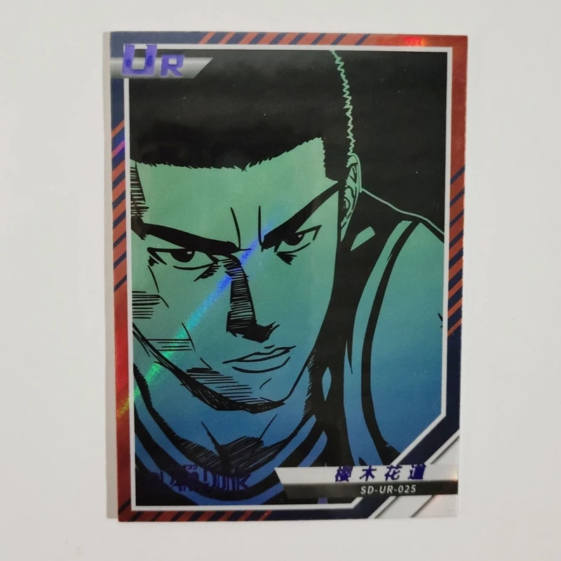 Anime Slam Dunk Sakuragi Hanamichi Mitsui Hisashi Rukawa Kaede Haruko Akagi Collection Cards Christmas Birthday Gifts Boy Toys