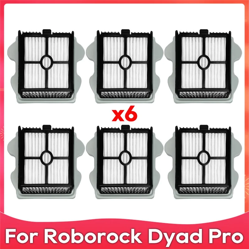 【Berserk】بديل فلتر Hepa لأجزاء فلتر المكنسة الكهربائية Roborock Dyad Pro / Dyad Pro Combo / WD2H1A / A10 Ultra