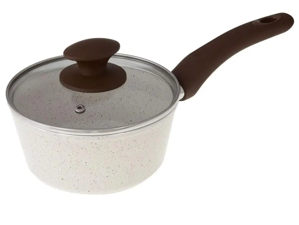 طقم أواني طهي فانيليا 5 قطع أوبتيما إسنشيالز سيراميك لايف من الألومنيوم برينوكس