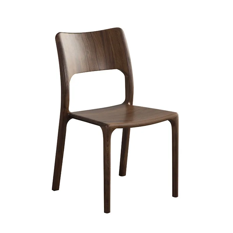 North American black walnut chair full tenon and mortise solid wood dining chair c