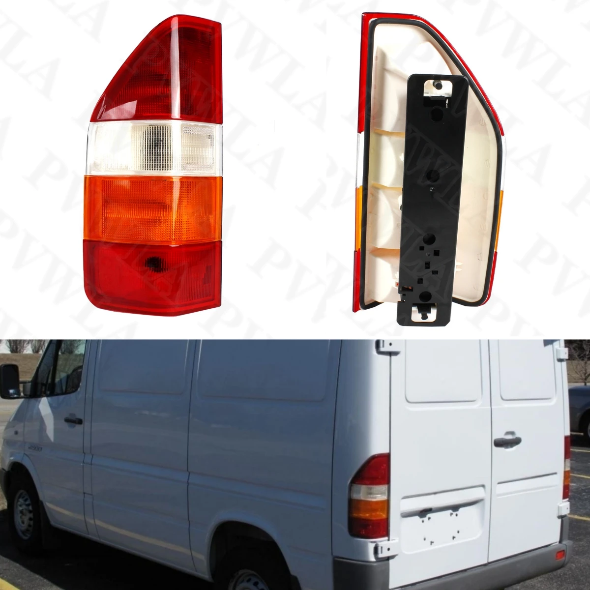 

Left Side Rear Tail Lamp Light Without bulbs For Benz Sprinter 2500 1995 1996 1997 1998 1999 2000 2001 2002 2003 2004 2005 2006