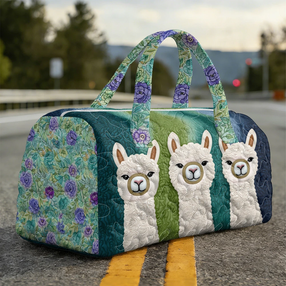 

3D Printed Quilted Travel Bags Personalized Gifts Sport Bags Handbag Tote Bag Custom Training Bag Beach Hiking Camping