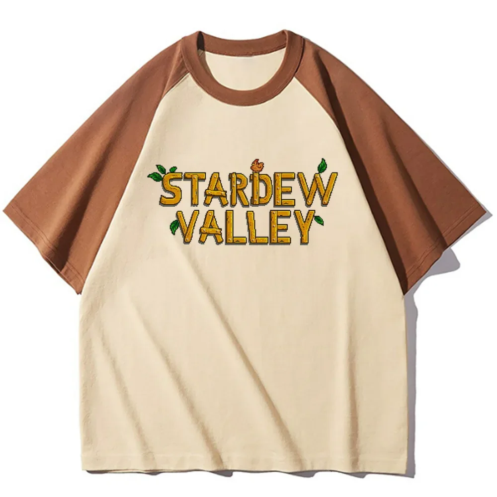 Stardew Valley female anime streetwear korean clothes Breathable Grunge harajuku  shirt Pastel streetwear graphic Retro Colorful