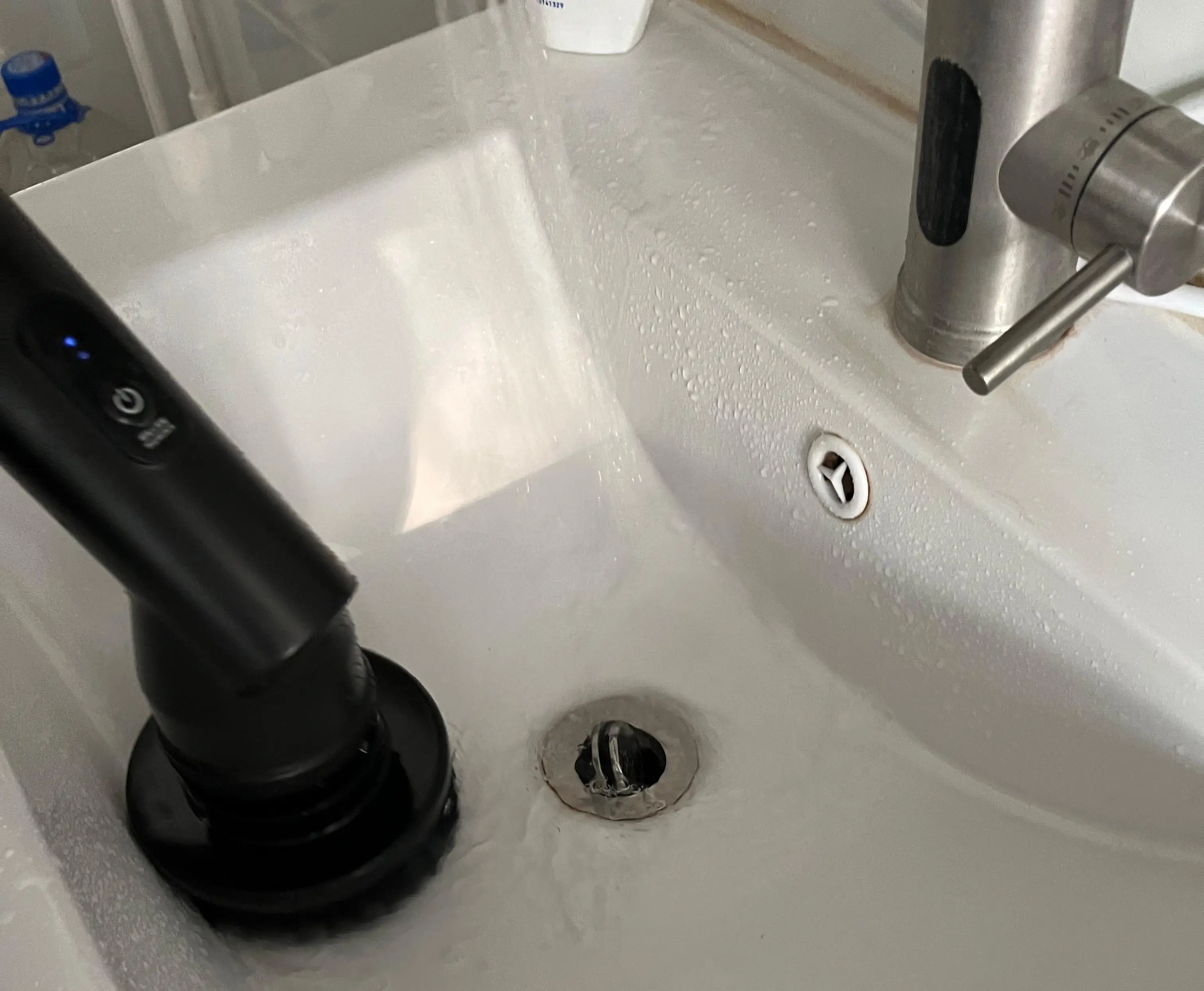 เครื่องขัดแบบหมุน, แปรงทำความสะอาดห้องน้ำไฟฟ้า, หัวแปรงทำความสะอาดแบบถอดเปลี่ยนได้ 7 หัวสำหรับห้องครัว, กระเบื้อง, อ่างล้างจาน, หน้าต่าง, พื้น