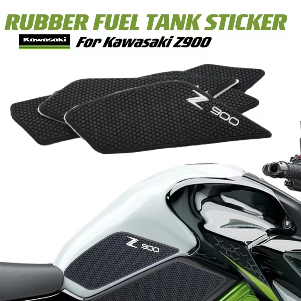 

Waterproof Rubber Fuel Tank With Protective Sticker Cover For Kawasaki Z900 SE Z 900 Z900SE 2017 - 2023