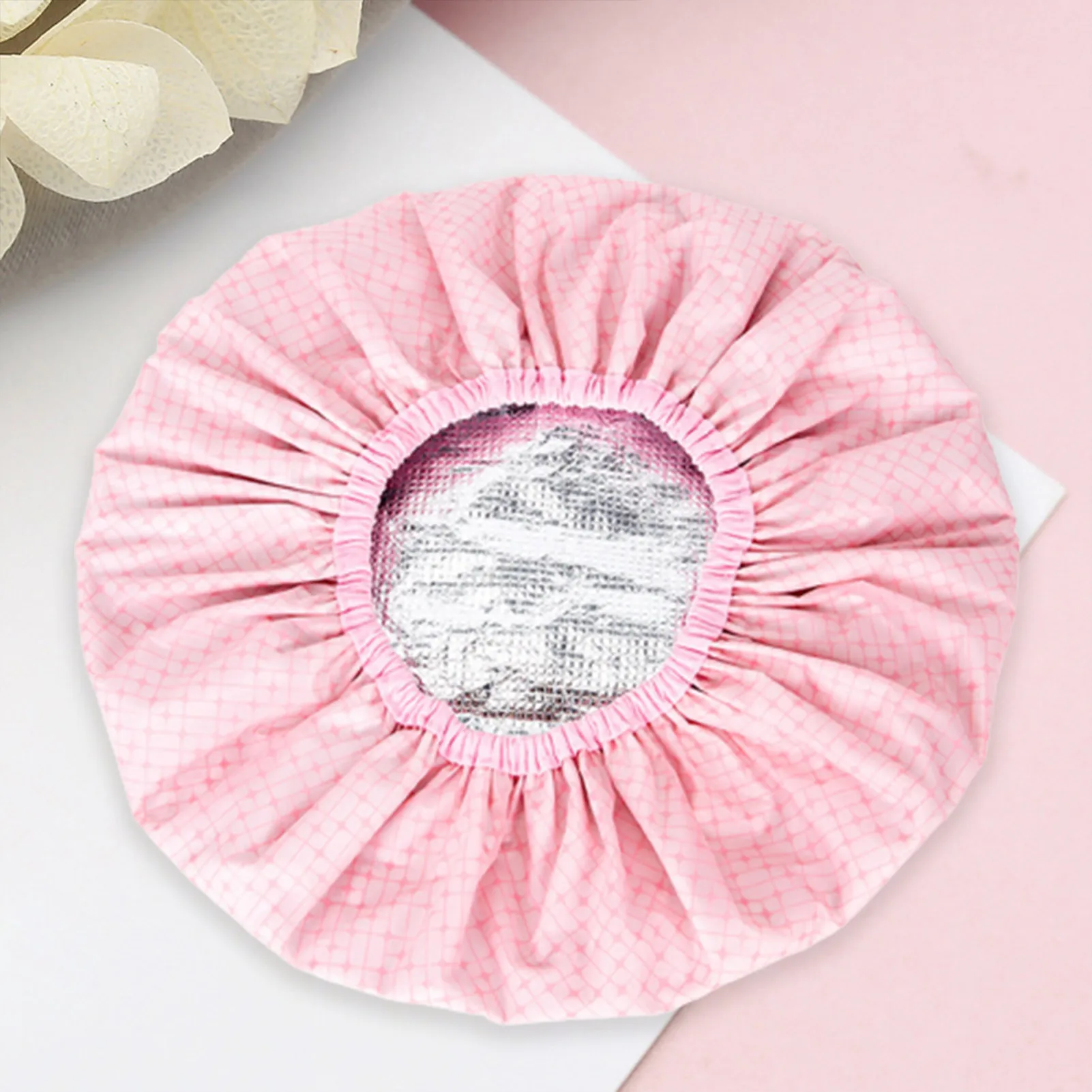 Professional Hair Mask Cap Thermal Conditioning Hat for Home Spa Salon Use Thickened Waterproof Steam Heat Treatment Cap