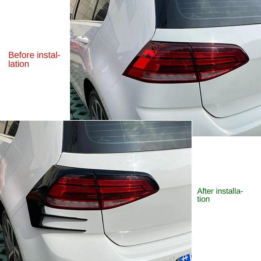 Suitable for Volkswagen Golf 7.5 High 7.5 Golf MK7.5 2016-2019 Rear Taillight Blade Modification