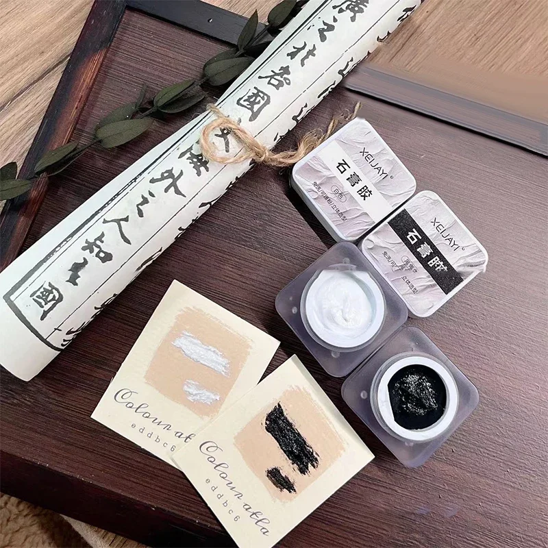 1Jar Drawing Carving Gel Nail Plaster Effect 3D Sand Texture Relief No Need Wash Gel Polish UV LED Nails Polish Lacquer Varnish