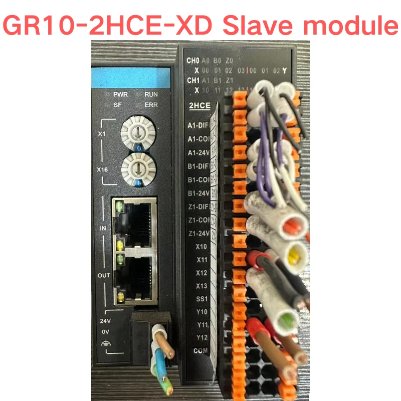 

Second hand Inovance GR10-2HCE-XD Slave module test OK