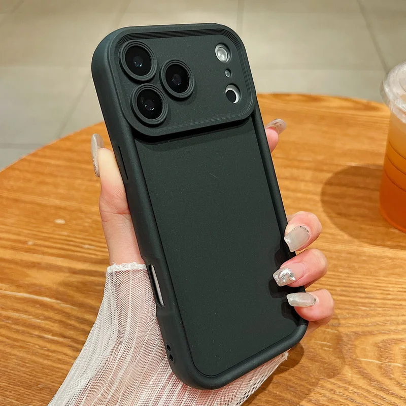 Bonbonfarbene Weiche Hülle für iPhone 18 Pro Max 17e 18 17 16 15 14 13 12 Pro Max 17 Pro 16e Stoßfeste Silikon-Handyhülle Fundas – Detail 8