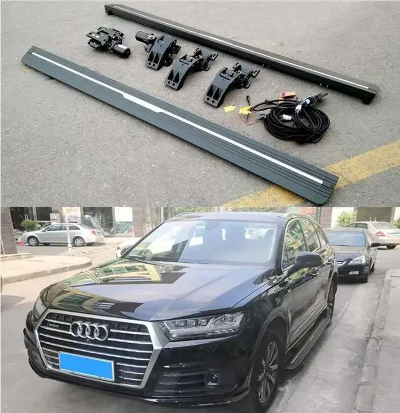 High Quality For Audi q7 sq7 2016-2023 Electric Motor Pedal Running Board Side Step Bar Nerf