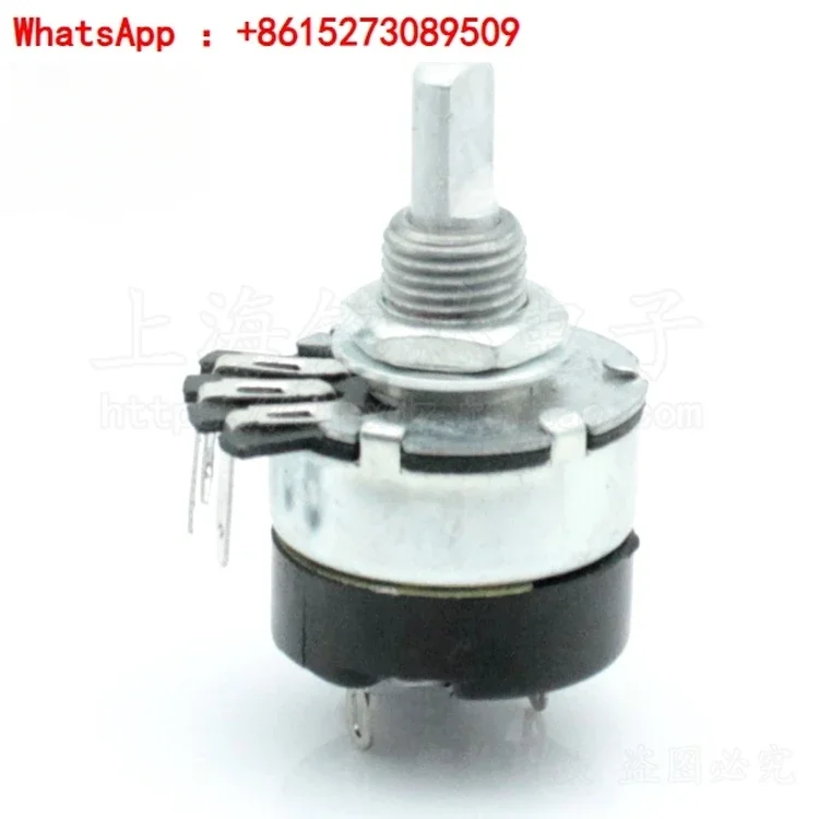 WH134-2 with switch potentiometer 4.7K 10K 22K 47K 100K 470K 1M/2W Pack 10 pieces