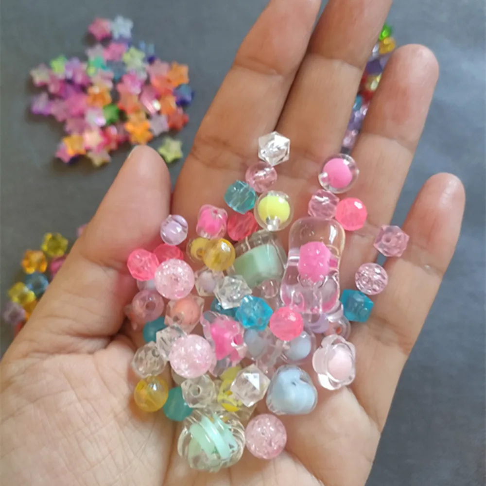 188PCS Beads For Charm Bracelet Making Kit Teen Girl Gifts Jewelry Making Kit Girl Toys Art Supplies Crafts