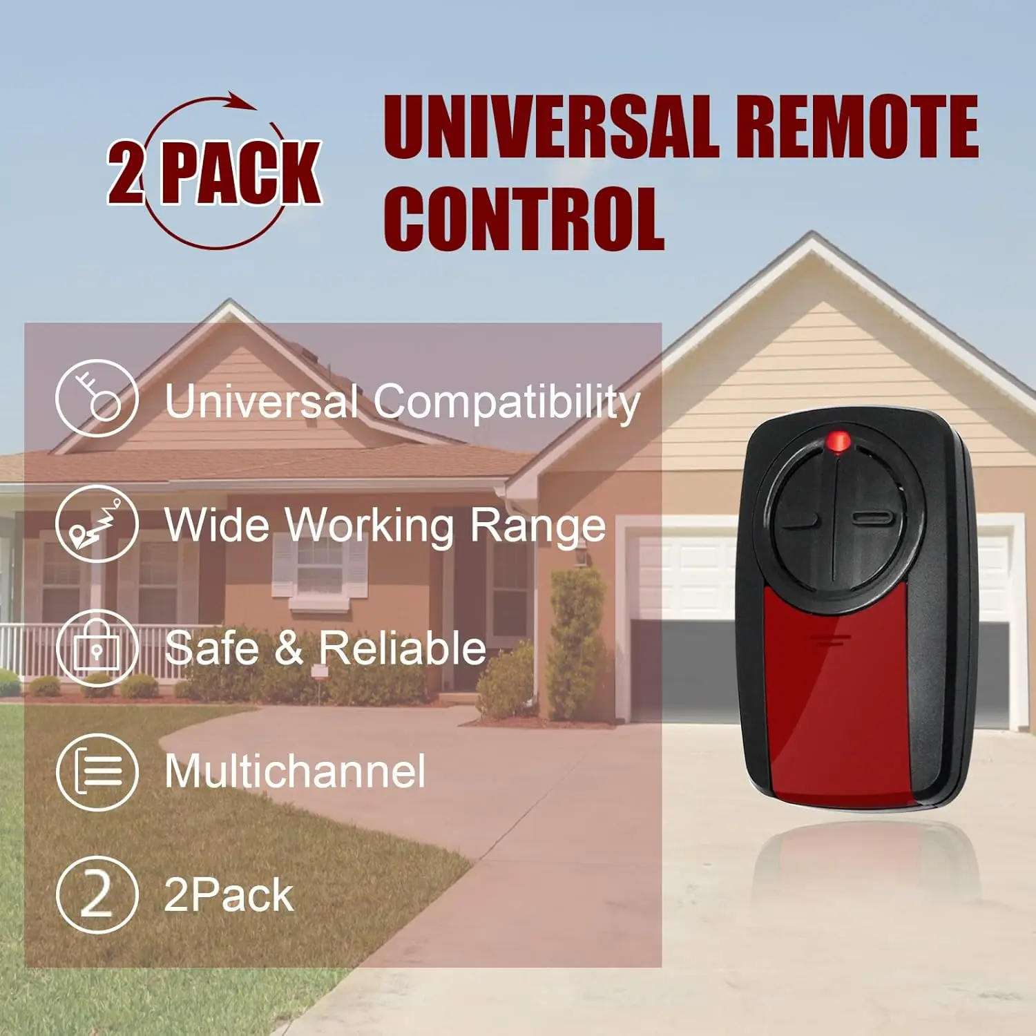 Remote Control For Security+ 2.0 Tribland 891LM 373LM 973LM 81LM Replacement Remote Control
