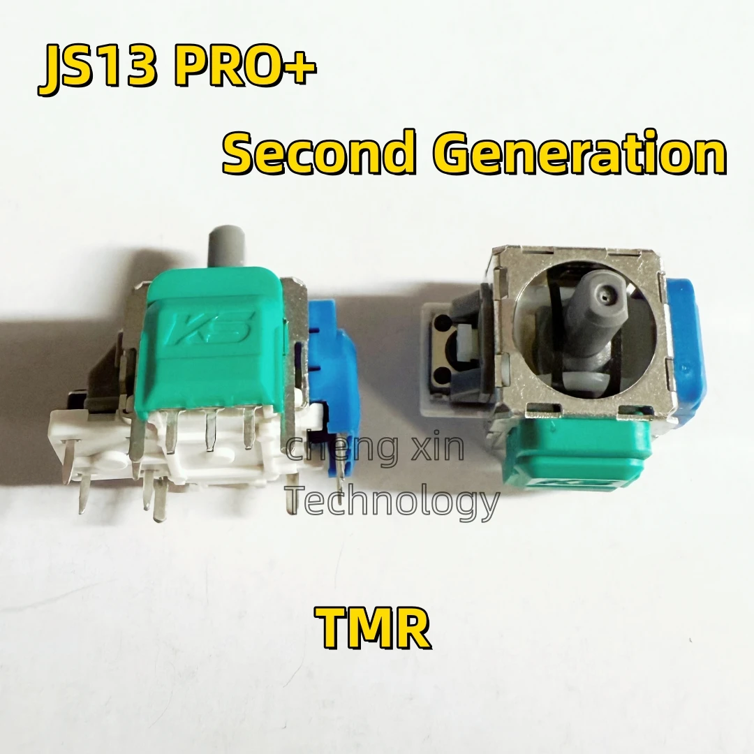 10 قطعة K-SILVER PS4 JS13 PRO + الجيل الثاني TMR PS5 Edge عصا التحكم الكهرومغناطيسية لقطع غيار وحدة التحكم في ألعاب XBOX