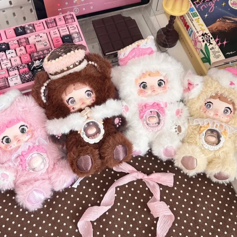 

Genuine In Stock Nommi V7 One Bite Sweetheart Series Blind Box Cute Vinyl Face Plush Doll Bag Pendant Collection Model Girl Gift