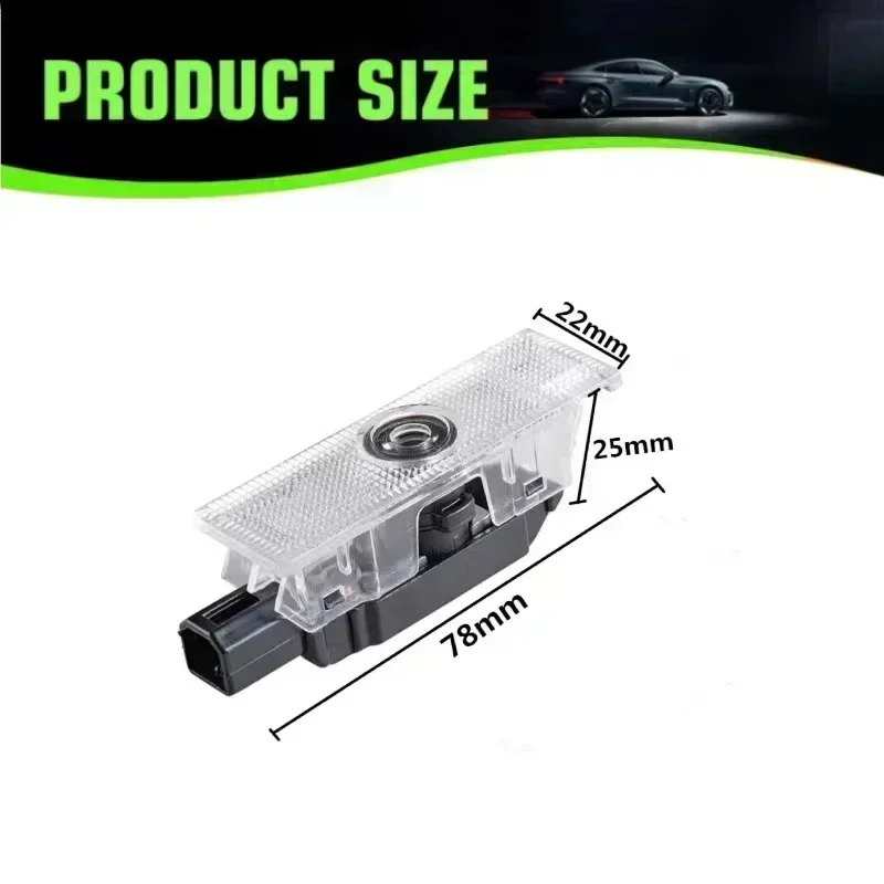 Auto Willkommen Tür Licht Auto LED Licht Schatten Laser Projektor Luces für Alfa Romeo Mito 2009-Now Stelvio Giulietta Giulia 159