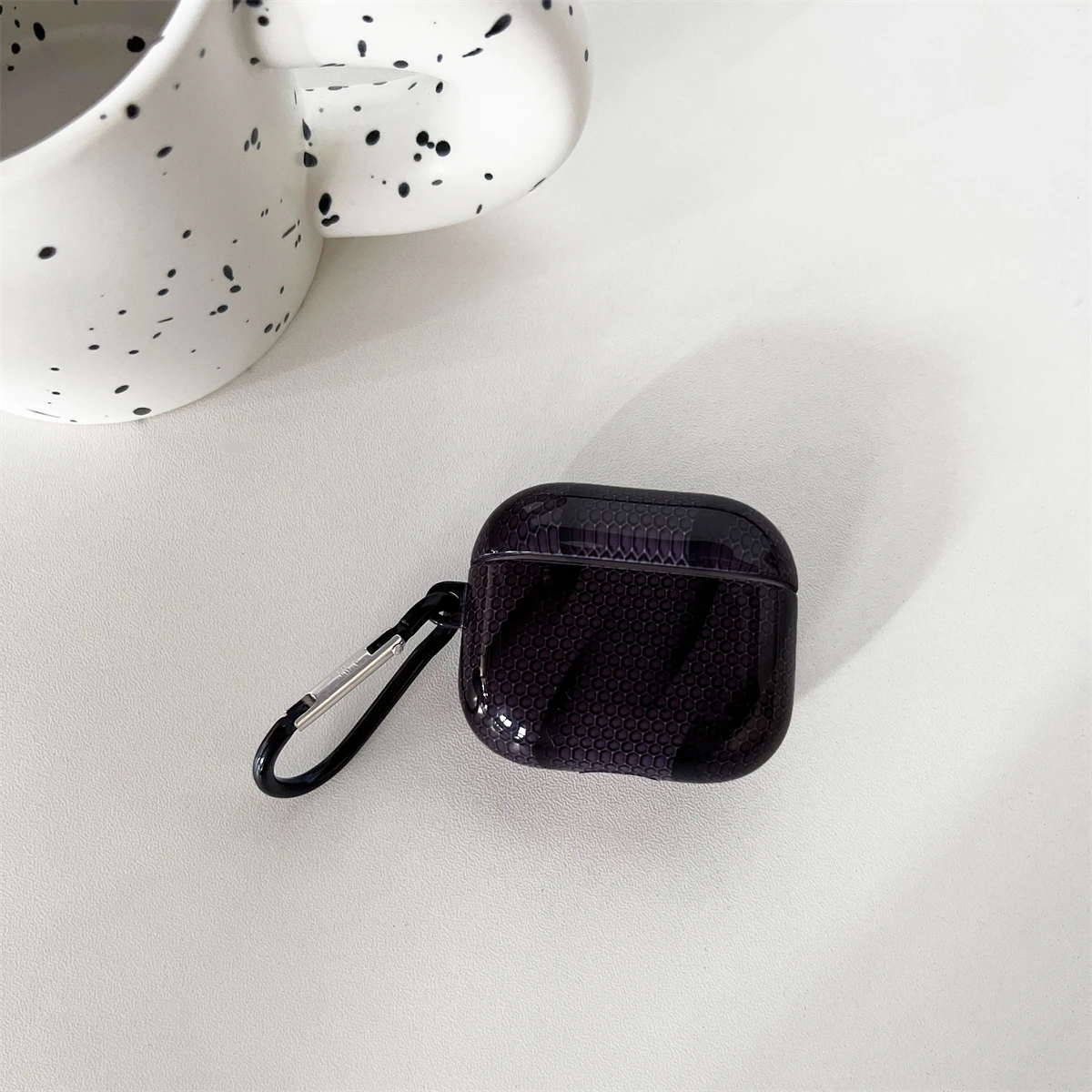 Black sponge Suitable For AirPods 3 2 1 Pro2 Pro Film Soft Case Headphone Cover Protective Cover