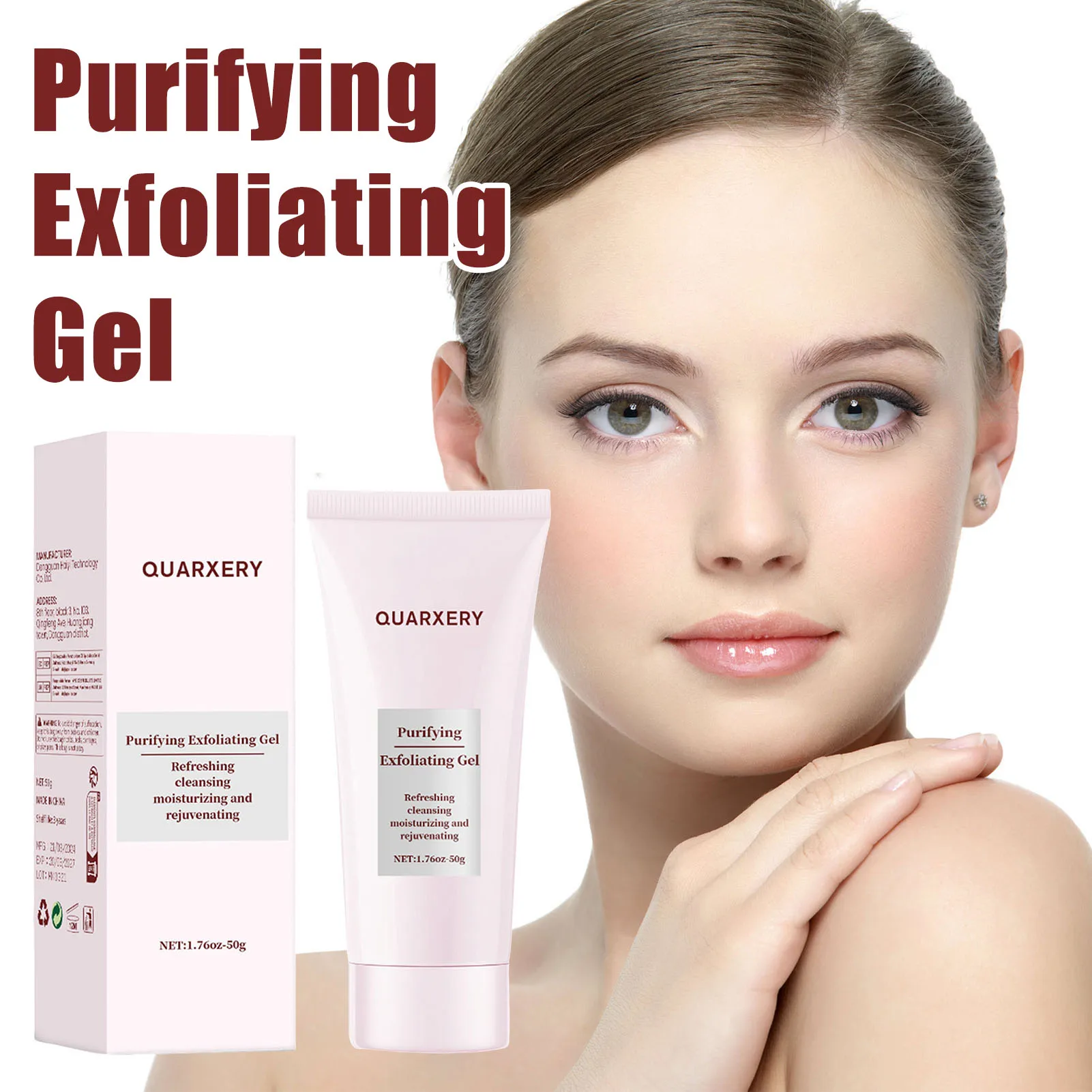 Moisturizing Exfoliator Gel Clean Pores Brighten Skin Tone Facial Care Products for Relieving Dry Skin Protecting Skin Pellicle