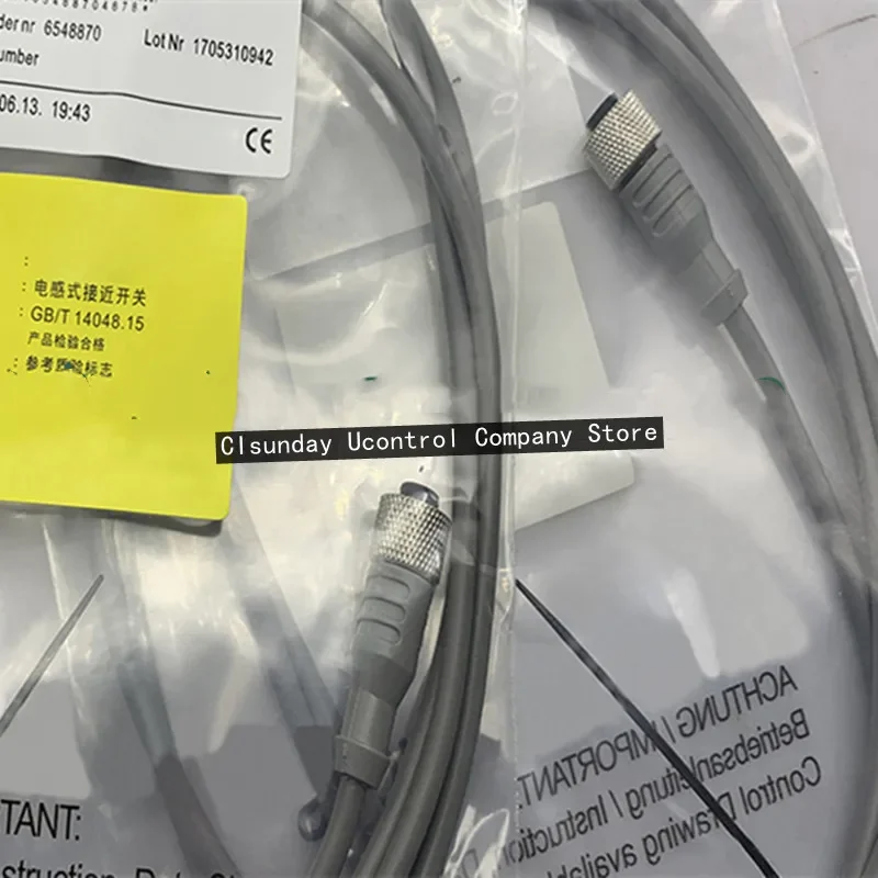

3pcs New proximity switch cable V1-G-2M-PUR