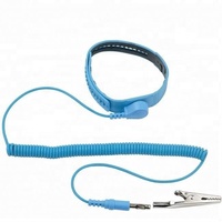 Adjustable Anti Static Bracelet Electrostatic ESD Discharge Cable Reusable Wrist Band Strap Hand With Grounding Wire