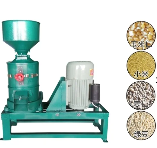 Small Maize Peeler Dehusking Machine Bean Skin Peeling for Rice Wheat Corn Grain with Motor As Core Component