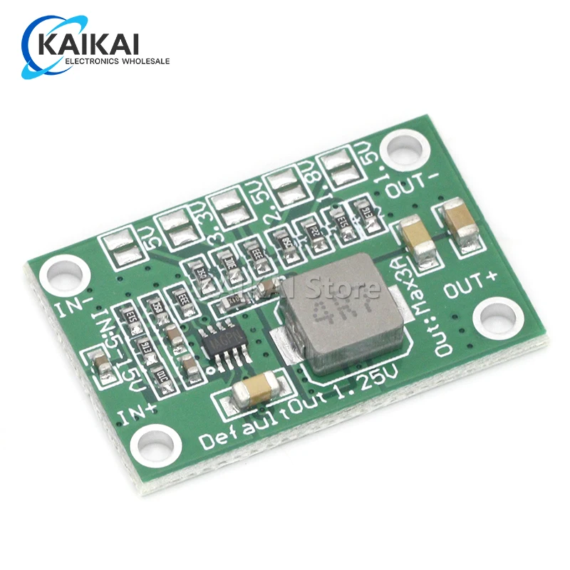 Adjustable power module MP1495 DC Voltage Regulator Step Down Power Converter Board 5-16V To 1.25V 1.5V 1.8V 2.5V 3.3V 5V 3A