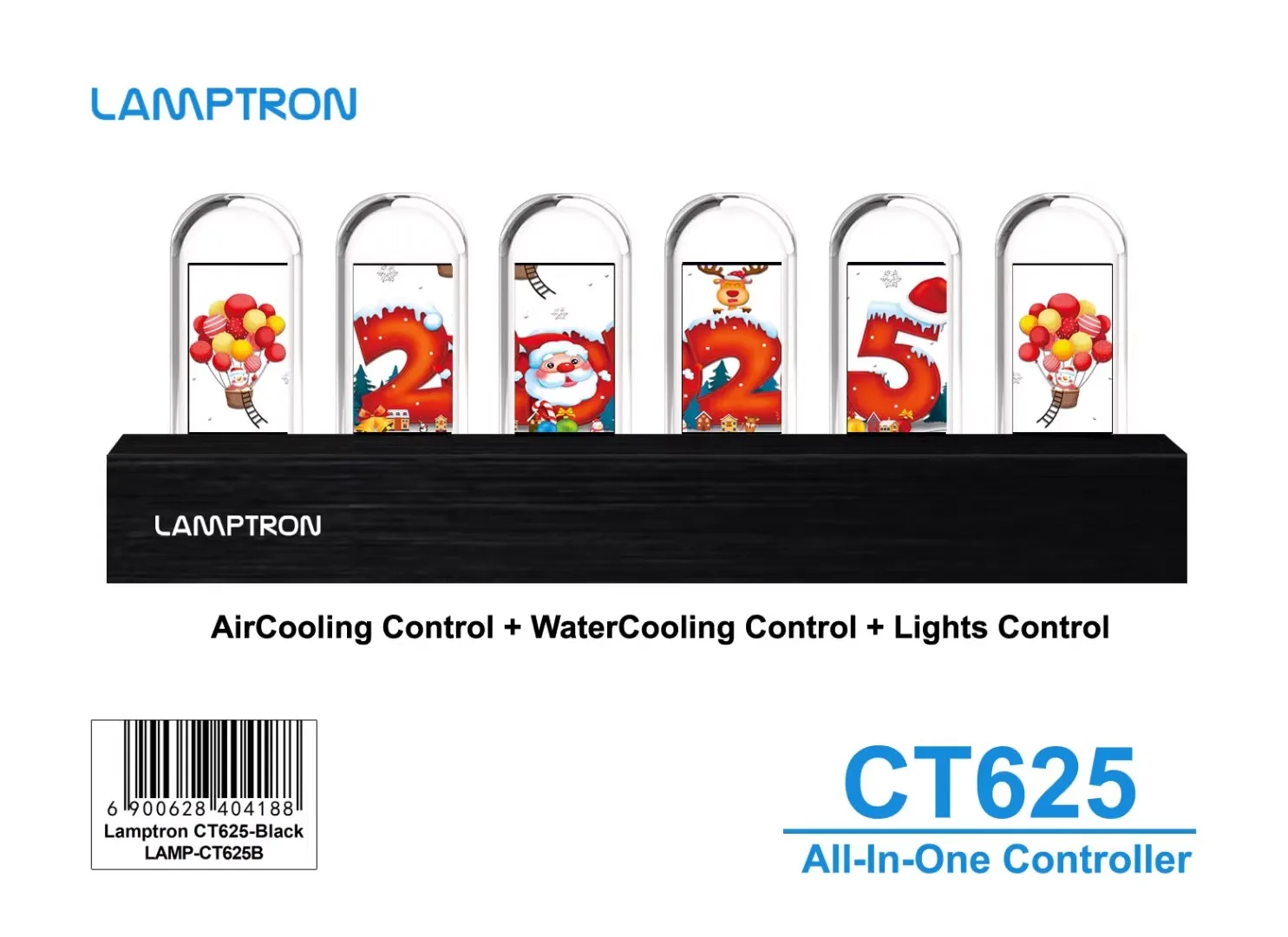 LAMPTRON CT625 All-In-One Controller ---- ( AirCooling Control + WaterCooling Control + Lights Control )