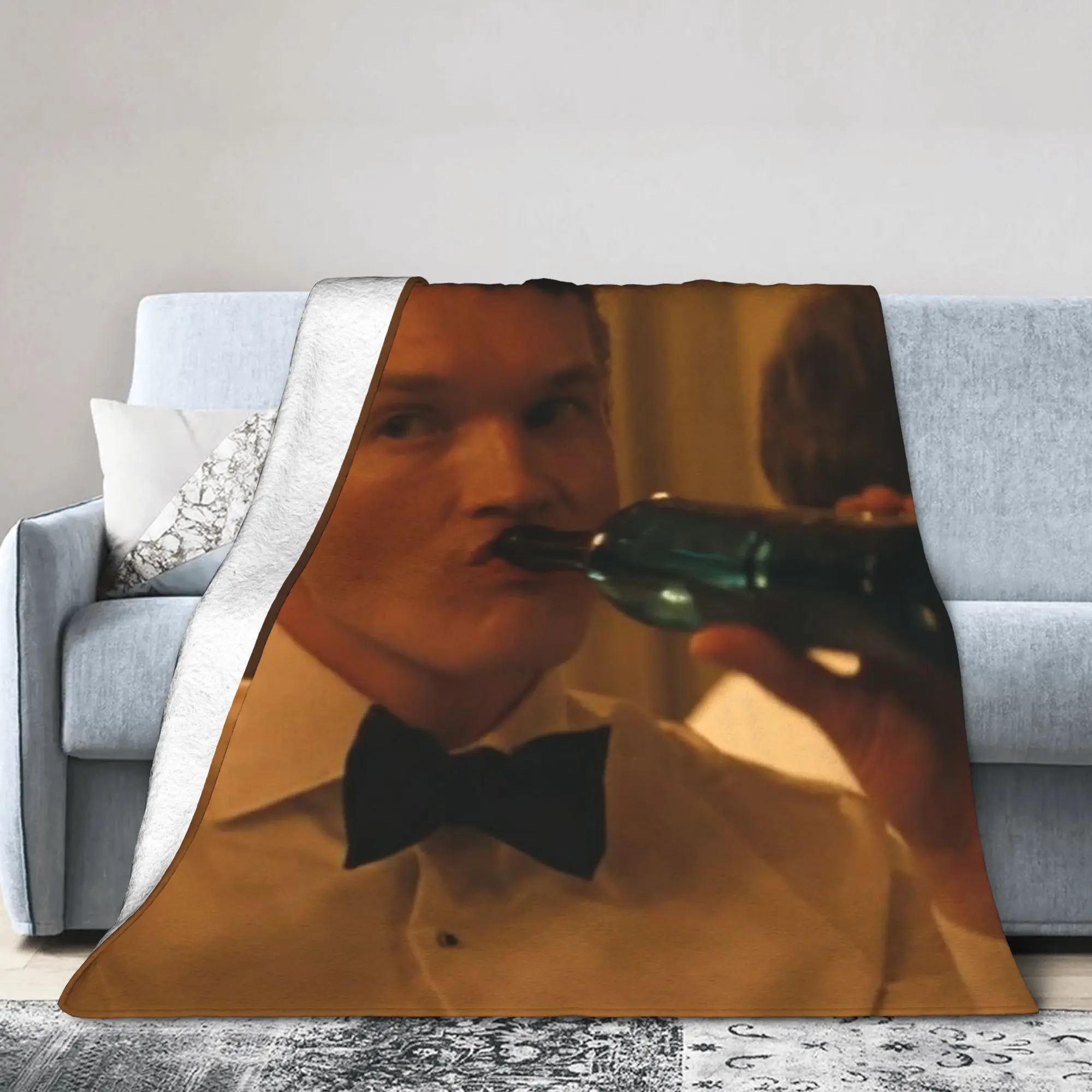 

Hudson Williams Connor Storrie Heated Rivalry Blankets Soft Flannel Comfortable Gifts Throw Blankets Bedspread