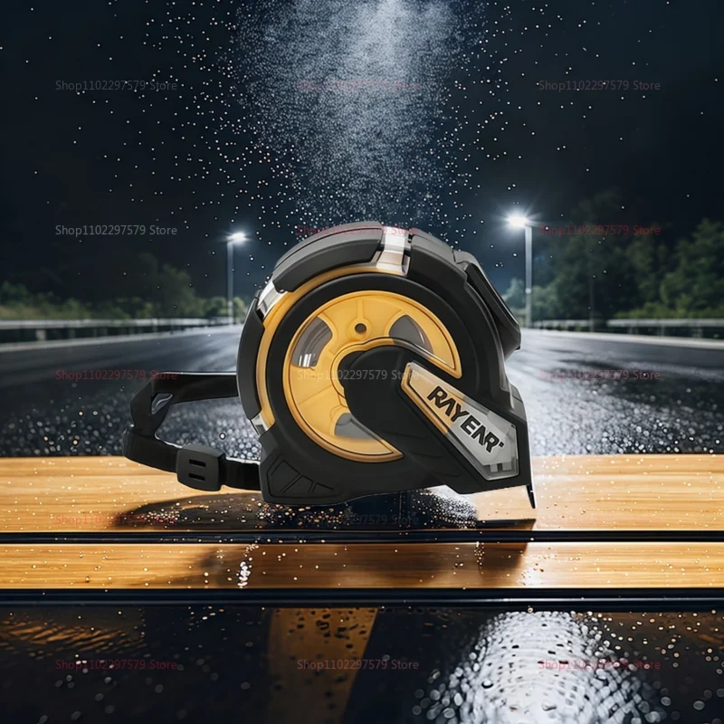 Self-locking Thickened Steel Tape Measure Heavy Duty Wear-resistant Portable Ruler for Home Construction Carpentry