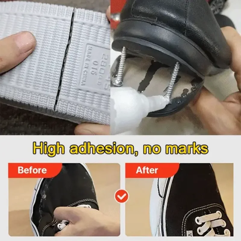 Super Strong Shoe Repairing Adhesive Waterproof Hard-wearing Waterproof Sealant Repair Glue Shoemaker Professional Repair Tools